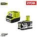 Battery Pack 18v 4.0ah Oneplus Lithiumplus E Caricabatterie Rapido Rc18120-140 2.0ah Agli Ioni Di Litio - Foto miniatura 3