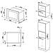 FMI425X Forno Microonde con Grill Capacità 25 Litri Potenza 900 Watt Colore Inox - Foto miniatura 6