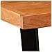 Tavolino da Bar in Legno Massello di Acacia 60x60x107 cm - Foto miniatura 6