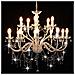 Candelabro A 2 Livelli Bianco 15 Lampadine E14 - Foto miniatura 2