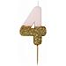 Talking Tables - Candelina Numero 4 Rosa E Oro - Foto miniatura 1