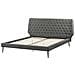 Letto In Simil Pelle Grigia Con Struttura A Doghe 160 X 200 Cm Essonne - Foto miniatura 15