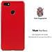 Custodia Compatibile Con Huawei Y6 2 Pro 2017 In Rosso Metallo - Hard Case Coperchio Protettivo In Look Metallico Contro I Graffi E Gli Urti - Foto miniatura 3