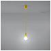 Sollux Sl. 0578 - Lampadario A Sospensione Diego 1, Moderno Led Giallo Per Soggiorno, Camera Da Letto, Corridoio, Ufficio, Attacco E27, Colore: Giallo - Foto miniatura 12