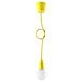 Sollux Sl. 0578 - Lampadario A Sospensione Diego 1, Moderno Led Giallo Per Soggiorno, Camera Da Letto, Corridoio, Ufficio, Attacco E27, Colore: Giallo - Foto miniatura 7
