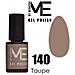 Gel Polish Semipermanente - 140 Taupe - 5 Ml - Me By - Foto miniatura 1