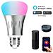 Lampadine Smart Compatibili Alexa Google 7w 7w Rgb + W Bulb E27 App Smart Life - Foto miniatura 2