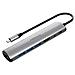 Adattatore Usb-c Type C A Hdmi+3 Usb 3.0+lan Gigabit+audio+power In All - Foto miniatura 1