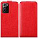 Custodia Compatibile Con Samsung Galaxy Note 20 Ultra In Rosso Mela - Coperchio Protettivo In Design Flip Con Chiusura Magnetica - Foto miniatura 8