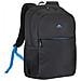 8069 Black Full Size Laptop Backpack 17,3 - Foto miniatura 3