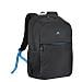 8069 Black Full Size Laptop Backpack 17,3 - Foto miniatura 1