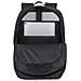 8069 Black Full Size Laptop Backpack 17,3 - Foto miniatura 6