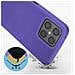 Cover Per Honor X8 4g In Silicone Semi-rigido Soft-touch Viola - Foto miniatura 2