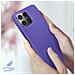 Cover Per Honor X8 4g In Silicone Semi-rigido Soft-touch Viola - Foto miniatura 3