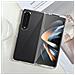 Cover Silicone Samsung Galaxy Z Fold4 + Vetro Temperato Trasparente - Foto miniatura 2