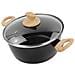 Magefesa Orbe Set Di Pentole Induzione 6-piece Antiaderente Casseruoli, Padelle Design Moderno  Nero - Foto miniatura 6