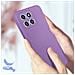 Cover Per Honor 70 Lite, Honor X8 5g E X6 Semi-rigido Soft-touch Viola - Foto miniatura 3