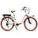 Bicicletta Elettrica E-Bike Audrey Ruote 26" Telaio in Alluminio Colore Champagne - Foto miniatura 1
