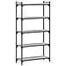 Libreria 5 Ripiani Grigio Sonoma 80x30x154cm Legno Multistrato - Foto miniatura 2