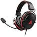 AG700 Pro 7.1 Black Auricolare Cablato A Padiglione Giocare Nero, Rosso - Foto miniatura 1