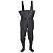 Wader con Stivali e Cintura Nero Taglia 46 - Foto miniatura 2