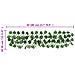 Traliccio Foglie Vite Artificiale Espandibile Verde5pz 180x20cm - Foto miniatura 6