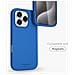 Soft Silicone Case custodia per cellulare 16 cm (6.3") Cover Blu - Foto miniatura 2