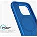 Soft Silicone Case custodia per cellulare 16 cm (6.3") Cover Blu - Foto miniatura 5