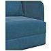 Divano Letto 2-in-1 Blu 65x80x83 cm Velluto - Foto miniatura 9