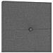 Testiera  Button Tufted Grigio Scuro 90 cm Tessuto - Foto miniatura 7