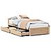 Letto senza Materasso 75x190 cm in Legno Massello Pino - Foto miniatura 1