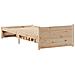 Letto senza Materasso 75x190 cm in Legno Massello Pino - Foto miniatura 8