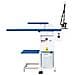 EOLO Tavolo da Stiro Professionale TS03 RA V6 Piano Riscaldato Aspirante Caldaia in Rame Ferro con Paravapore Termostato Braccetto Stiramaniche Aspirante e Riscaldato 112x42 cm Efficienza Energetica A++ - Foto miniatura 2