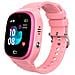 Smartwatch Impermeabile Per Bambini Con Gps E Comunicazione Rosa - Foto miniatura 4