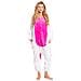 Pigiama Da Donna Tuta Kigurumi Onesie Costume Unicorno Rosa 145-155 Cm S - Foto miniatura 8