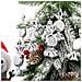 Mini Ornamenti Natalizi A Forma Di Caramella - Set Da 6, Decorazioni Festive Da Appendere All'albero Silver - Foto miniatura 5