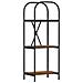 Libreria Rovere fumo 40 x 30 x 109 cm Legno multistrato - Foto miniatura 1
