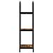 Libreria Rovere fumo 40 x 30 x 109 cm Legno multistrato - Foto miniatura 6