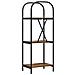 Libreria Rovere fumo 40 x 30 x 109 cm Legno multistrato - Foto miniatura 7