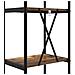Libreria Rovere fumo 40 x 30 x 109 cm Legno multistrato - Foto miniatura 9