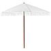 Ombrellone Da Esterno 258 Cm Murasa Bianco - Foto miniatura 2