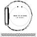 Cinturino Bracciale Sottile Con Diamanti Compatibile Con Xiaomi Mi Band 8/9/10 - Acciaio Inossidabile Silver - Foto miniatura 2