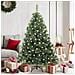 Albero di Natale artificiale con 150 LED Verde 150 cm PE e PVC - Foto miniatura 2