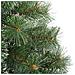 Albero di Natale artificiale con 150 LED Verde 150 cm PE e PVC - Foto miniatura 7
