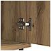 Credenza 2 pcs Rovere artigianale 40 x 35 x 70 cm - Foto miniatura 9