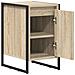 Comodino 2 pcs Sonoma 39,5 x 30 x 50 cm Legno multistrato - Foto miniatura 6