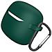 Custodia Protettiva In Silicone Compatibile Con Jbl Tune Flex 2 - Cover Anti-caduta Per Auricolari Green - Foto miniatura 3