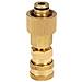 Adattatore In Ottone Tr22 Easylock - Compatibile Con Idropulitrici Kärcher Hd Hds | Attacco Rapido 1/4"" | Per Schiumogeni E Accessori - Foto miniatura 4