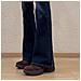 Scarpe Da Donna Retrò Con Plateau E Punta Tonda - Comode Ed Eleganti Brown 34 - Foto miniatura 5