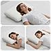 Cuscino da Letto Bianco 60 x 40 x 13 cm Schiuma Memory - Foto miniatura 2